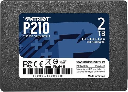 Vista 6 de Patriot Memory P210 SATA 3 128GB SSD de 2,5 pulgadas Unidad de estado sólido interno - P210S128G25