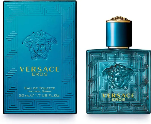 Vista 7 de Versace Eros Eau De Toilette Muestra de viaje en vial de espray .03 Oz/1 Ml