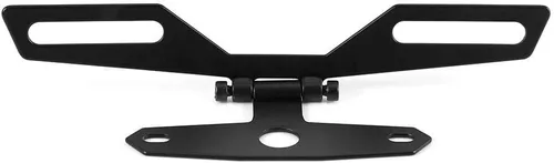 Vista 2 de Soporte de placa abatible ajustable universal - Soporte de luz trasera para motocicleta ATV