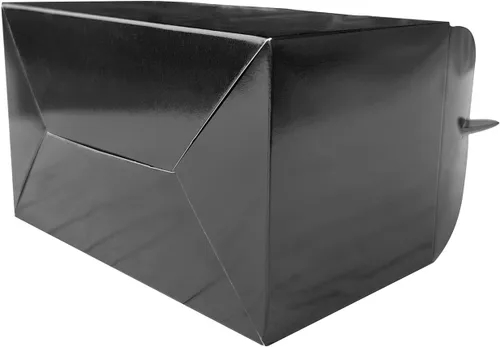 Vista 3 de HKLMRO 35 cajas de regalo para fiestas, galletas de caramelo negro, caja de regalo, bolsas de regalo portátiles para aperitivos, golosinas, cartón