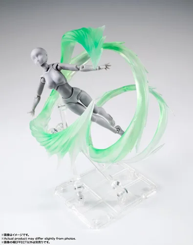 Vista 5 de TAMASHII NATIONS - Ver. Verde del Viento para S.H.Figuarts Tamashii Effect Viento Verde Ver.