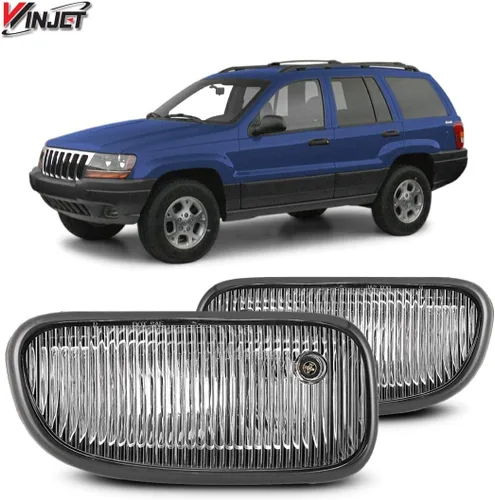 Vista 5 de Winjet Luces antiniebla aptas para Jeep Grand Cherokee 1999-2003 [1999 2000 2001 2002 2003] Conjunto de lámpara antiniebla de conducción
