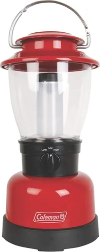 Vista 6 de Coleman Linterna LED de 400 L con batería 4D, resistente al agua y a los impactos con asa de transporte, luces LED de por vida nunca necesitan