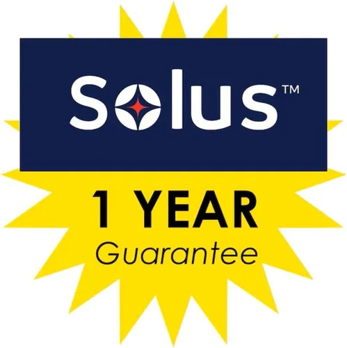 Vista 6 de Solus Poste de lámpara de entierro directo de 7 pies, poste de luz de aluminio para exteriores con brazo cruzado decorativo, sensor de atardecer a
