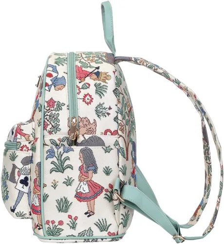 Vista 3 de Signare Mochila tipo tapiz, mochila casual para mujer, Alice, Mochilas Daypack