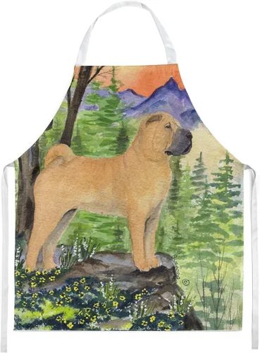 Vista 162 de Caroline's Treasures Delantal unisex Suzanne Staines Dogs Pastor australiano 8283