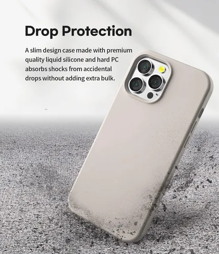 Vista 8 de GOOSPERY Funda de silicona líquida compatible con iPhone 13 Pro Max, suave al tacto, protección de cuerpo completo, a prueba de golpes, con forro