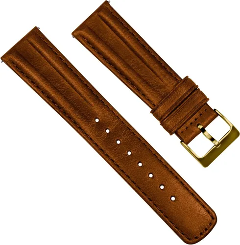Vista 31 de Barton Racing & Rally Horween - Correas de cuero con barras de resorte de liberación rápida integradas, longitud estándar para muñecas de 5 a 8