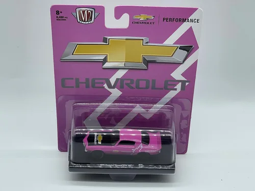 Vista 3 de M2 Machines Auto-Drivers 1970 Chevy Camaro Z28 RS escala 1:64 R73 21-05 rosa por M2 coleccionable 1 de 8480