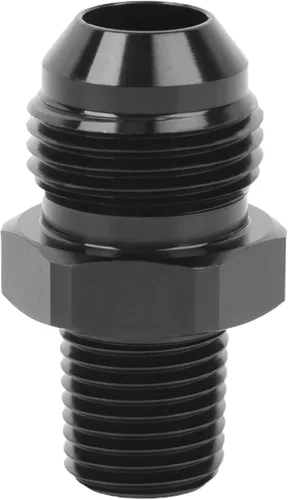 Vista 42 de EVIL ENERGY Adaptador de ajuste de 6AN a 3/8" NPT macho de 90 grados, aluminio