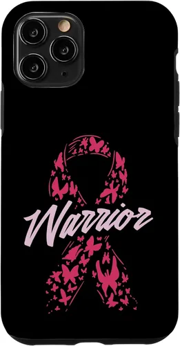Vista 29 de Breast Cancer Awareness Pink Ribbon Warrior Gift Case for iPhone 17