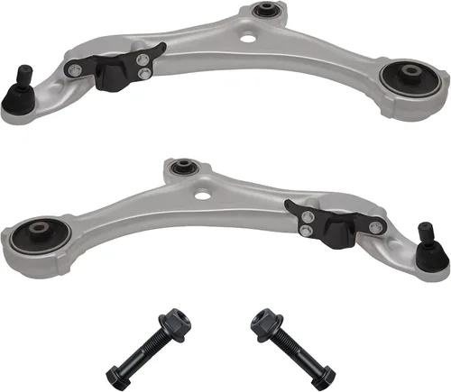 Vista 10 de TUCAREST 2 piezas K620354 K620355 izquierda derecha delantera inferior brazo de control y conjunto de rótula compatible con 2000-2003 Ni-ssan