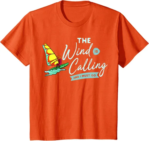 Vista 67 de Windsurfing Board Camiseta Windsurfer, Negro
