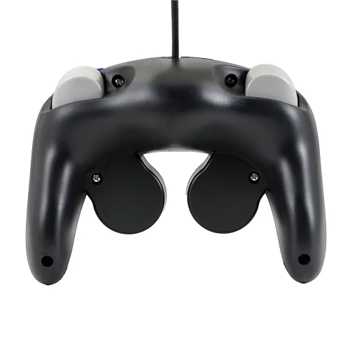 Vista 5 de QUMOX black wired classic controller joypad gamepad for Ntdo game-cube gc & wii