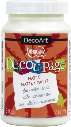 Vista 2 de Pegamento mate DecoArt, Mate, 8 onzas
