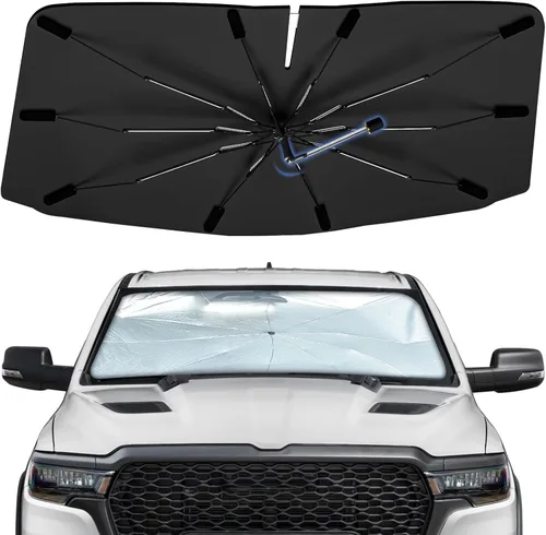 Vista 95 de Sombrilla Parasol para Parabrisas para Mazda 3 2014-2026, Parasol Plegable para Coche para Ventana Delantera, Visera Protectora Solar Altamente