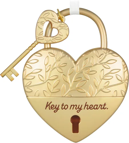 Vista 8 de Adorno de Navidad Hallmark Keepsake 2023, Nuestro amor es dulce, Abeja y panal