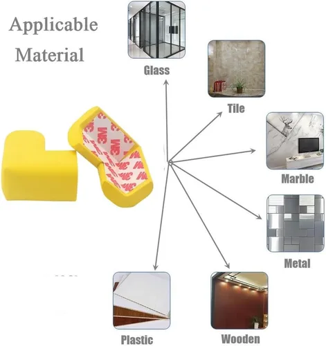 Vista 71 de Protectores de espuma compatibles con anclaje de pared para muebles, protectores de espuma para paredes, protectores de esquina con funciones