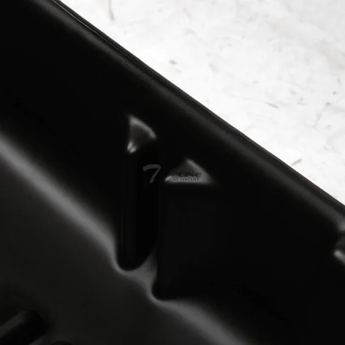 Vista 6 de Caja de cambios negra para debajo del asiento, caja organizadora de carga compatible con Ford 150 Supercrew 15-22 / 17-22 F250 F350 F450 F550