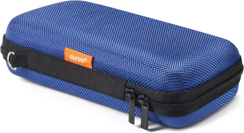 Vista 14 de Funda de protección portátil de goma EVA para batería externa, teléfono celular, GPS, disco duro, cable de carga USB, bolsa de transporte