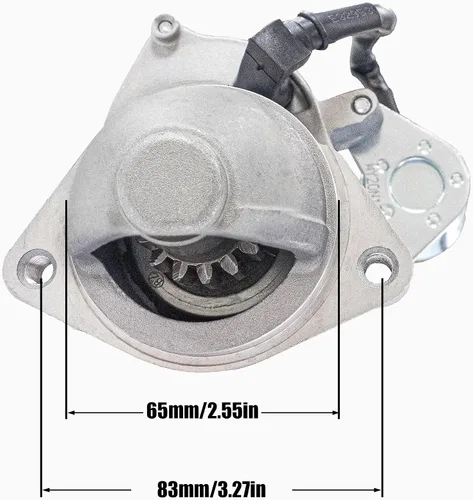 Vista 3 de fullas Motor de arranque eléctrico con enchufe de 2 cables para Westinghouse Generac Predator A-ipower Dewalt 420cc 439cc motor generador