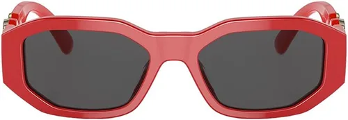 Vista 2 de Versace Niños VK 4429U 506587 Gafas de sol irregulares de plástico rojo lente gris