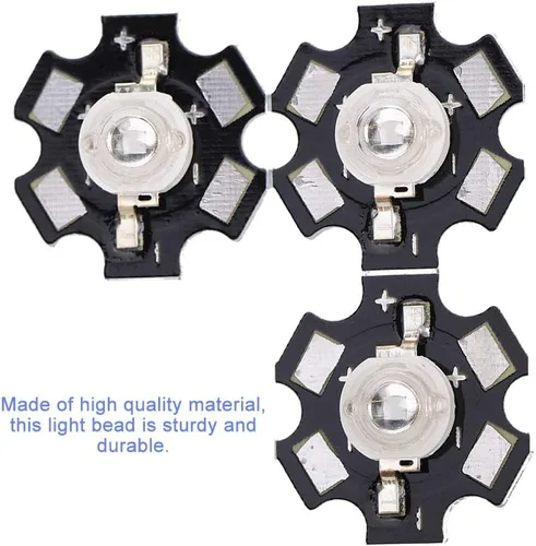 Vista 6 de la lámpara ULTRAVIOLETA ULTRAVIOLETA del poder más elevado LED de 3W rebordea los chips