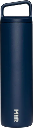 Vista 23 de MiiR Botella de agua de boca ancha - Botella de agua aislada de 20 onzas en acero inoxidable con aislamiento al vacío de doble pared, diseño a
