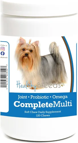 Vista 19 de Healthy Breeds Affenpinscher todo en uno multivitamínico suave masticable 120