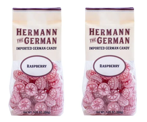 Vista 7 de Hermann the German Hard Candy - Importado - Paquete de 2 (surtido de dulces de frutas bávaras)