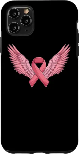 Vista 13 de Pink Ribbon Wings Breast Cancer Awareness Case for iPhone 17