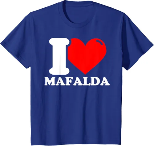 Vista 13 de Camiseta I Love Mafalda, Negro