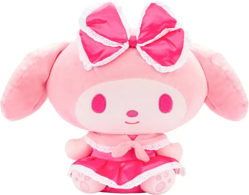 Vista 8 de Hello Kitty and Friends - Hello Kitty - Peluche monocromático rosa de 12 pulgadas Hello Kitty Rosa