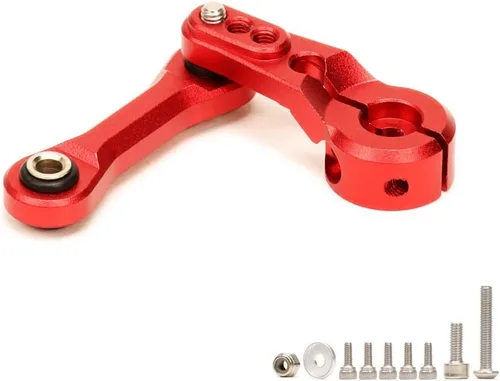Vista 4 de Aluminio 25t servo bocina y dirección Linkages Actualizaciones Parte para Arrma 1/7 Infracción Felony Limitless 1/8 KRATON Notorious Outcast Talion