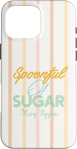 Vista 19 de Funda para iPhone 13 Pro Max Disney Classic Mary Poppins Spoonful of Sugar Striped Case