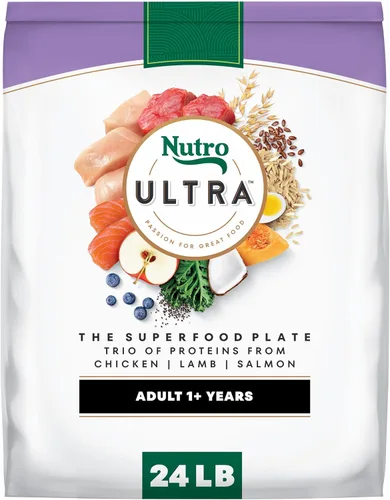 Vista 17 de Nutro Alimento ultra seco para perros, receta de pollo, cordero y salmón, 4