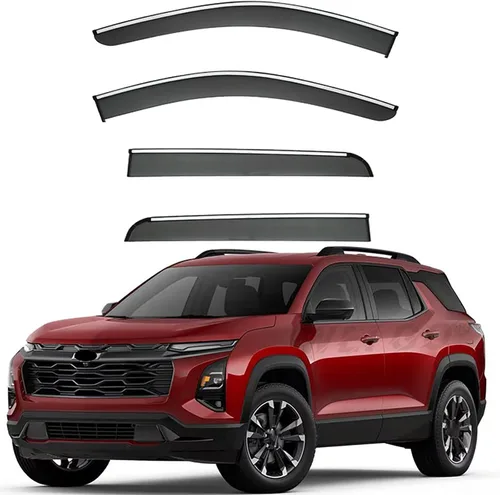 Vista 7 de Latest Window Visors Design for Chevrolet Equinox 2017-2026,Tape-On Window Deflectors,Weather Protection Wind Noise Reduction,Extra Durable Vent