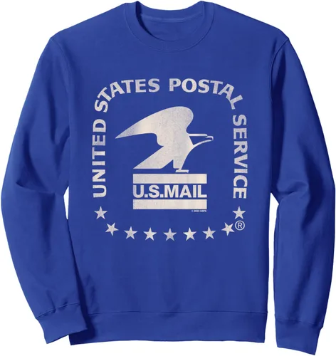 Vista 3 de USPS Sudadera Vintage Eagle, Negro