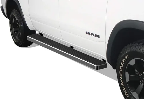 Vista 8 de APS - Estribo iBoard para Dodge RAM Crew camioneta de 4 puerta de tamaño completo.