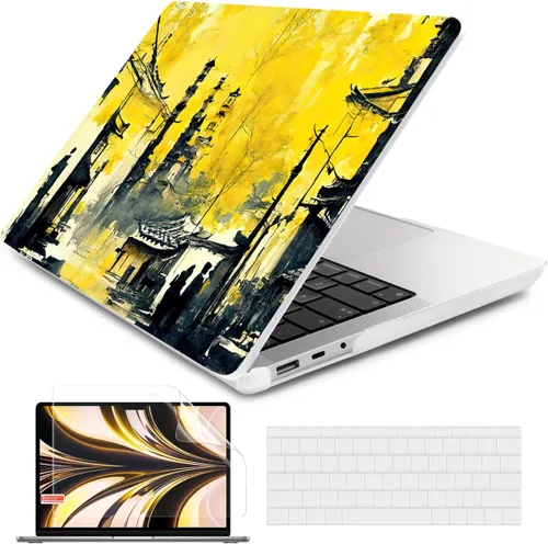 Vista 26 de Batianda Funda personalizable para portátil Microsoft Surface 5 4/3 de 13,5 pulgadas con reposamanos Alcantara modelo 1950/1867, carcasa rígida