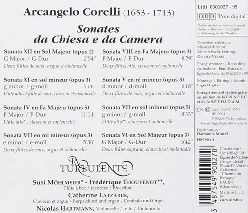 Vista 2 de Corelli: Sonatas da chiesa e da camera