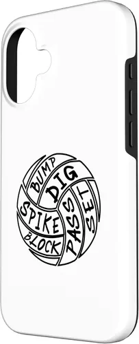 Vista 2 de Funda de voleibol para iPhone 16