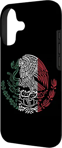 Vista 2 de Funda para iPhone 17 con diseño de Escudo de Águila Mexicana