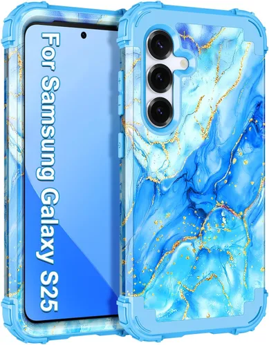 Vista 65 de Casetego Funda para Galaxy A16 5G, Tres Capas de Alta Resistencia Robusta a Prueba de Golpes, Protección Completa Rugosa de PC Duro + Parachoques