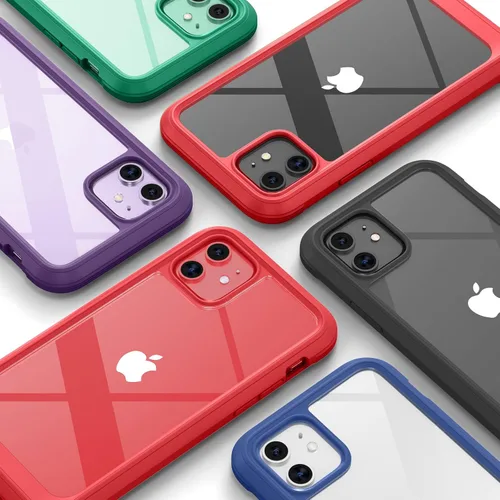 Vista 59 de DIACLARA - Funda transparente compatible con iPhone XR 6.1 pulgadas 2018
