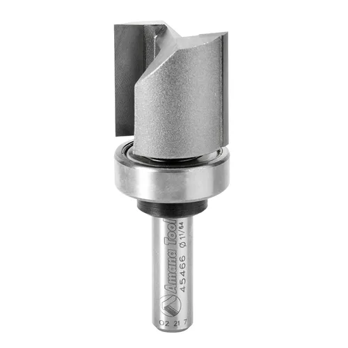 Vista 46 de Amana Tool 45487 - Broca de carburo con punta de carburo, 45487, vástago de 1/2 x 1/4 pulgadas con rodamiento de bolas superior