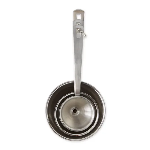 Vista 2 de RSVP International Endurance Collection - Embudo para especias de cocina, acero inoxidable y apto para lavavajillas, mini juego, varios tamaños