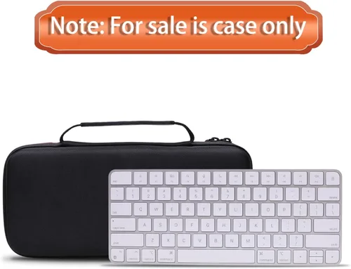 Vista 8 de LTGEM - Funda para teclado inalámbrico Bluetooth Apple Magic Hard EVA Shell, Water-Resistant, Shock Protection, Scratch-Resistant