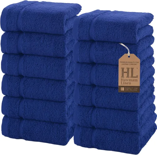 Vista 73 de Juego de 6 toallas de baño negras para baño, algodón turco original, suave, absorbente y de primera calidad, 2 toallas de baño, 2 manos y 2 toallas