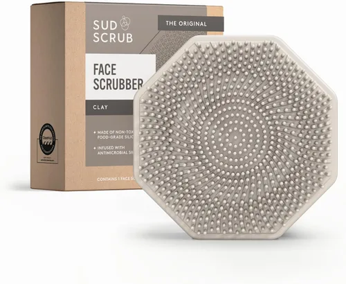 Vista 11 de Sud Scrub® Cepillo Exfoliante Facial de Silicona Antimicrobiana, 1 Paquete, Exfoliante Facial Suave para Piel Sensible, Cepillo de Limpieza Facial